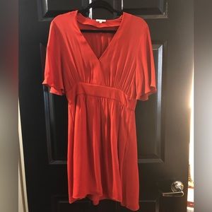Wilfred silk dress from aritzia, 100% silk